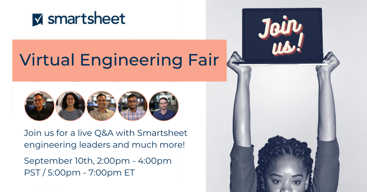 Smartsheet Virtual Engineering Fair