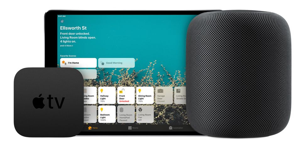 Apple TV, iPad và HomePod có thể hoạt động như một trung tâm nhà thông minh