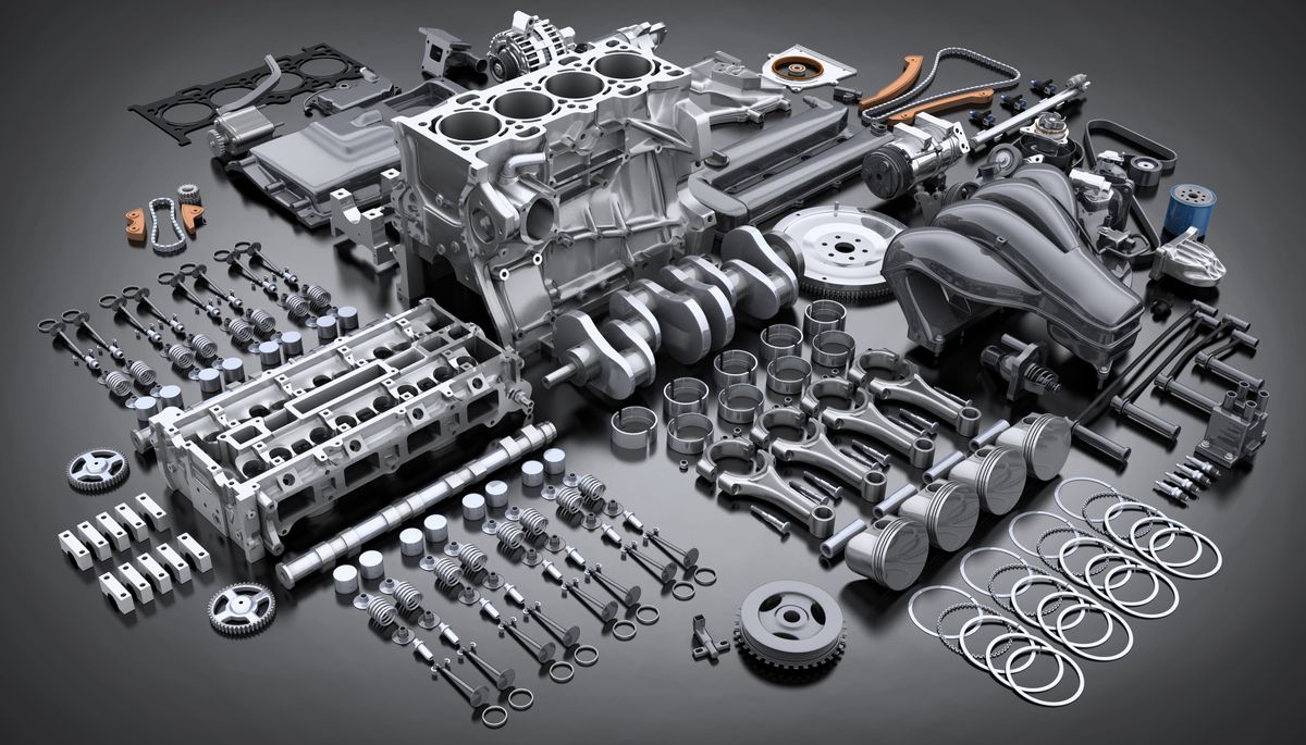 car engine parts