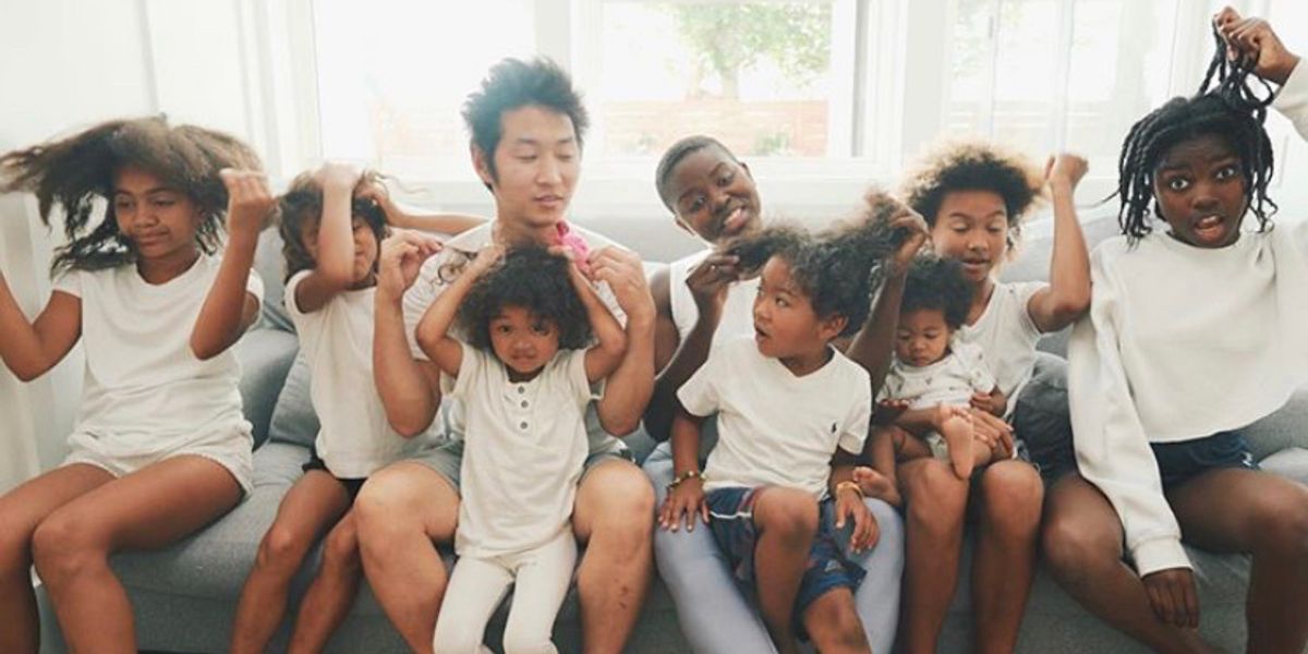 This Family Shared Their Wash Routine Of 7 Kids With 7 Different Hair Types. And...Whew.