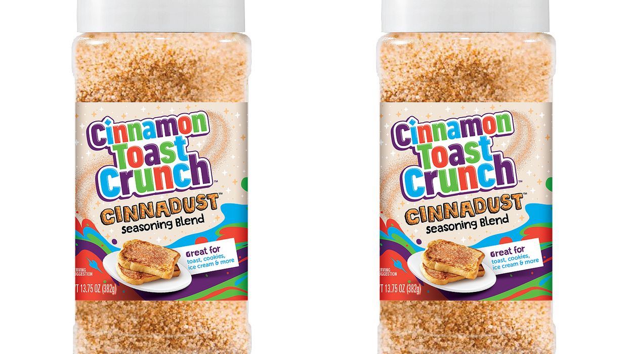 Cinnamon Toast Crunch is releasing a 'Cinnadust' seasoning, and we want to put it on everything
