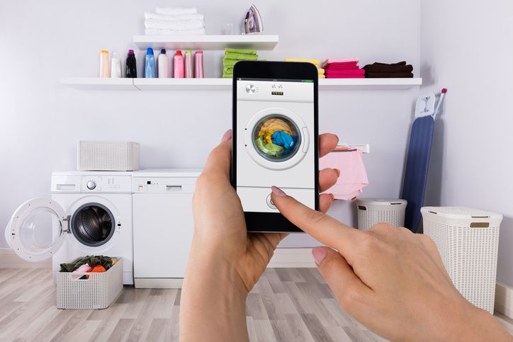 Smart home deals washer and dryer