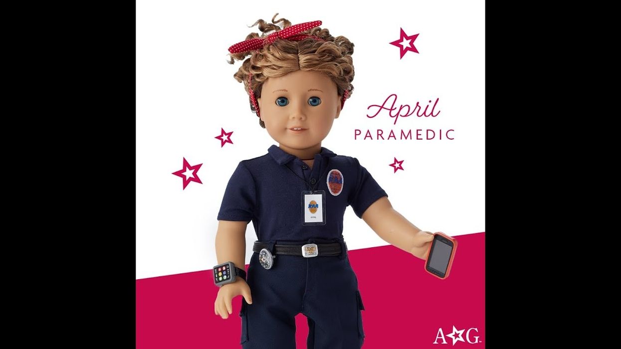 American Girl made a custom doll to honor a heroic EMT from Virginia