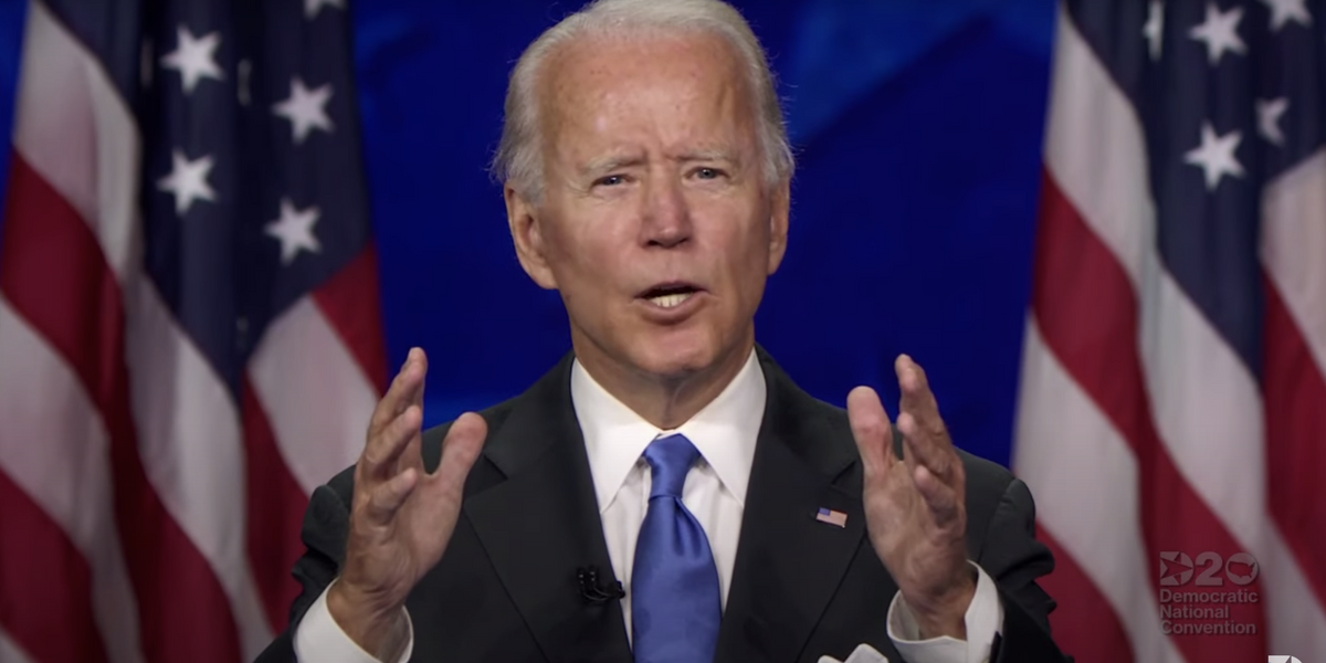 Joe Biden at the DNC
