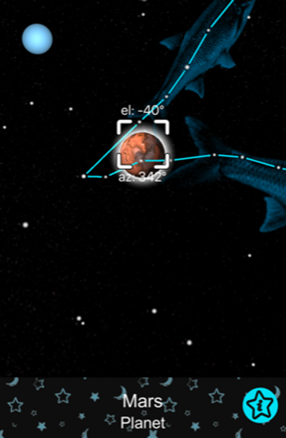 Star Map Tracker app