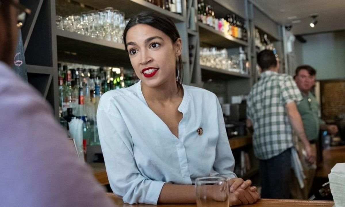 A Troll Asked AOC If She's Ready to Bartend Again After the Election and She Fired Back With the Perfect Response
