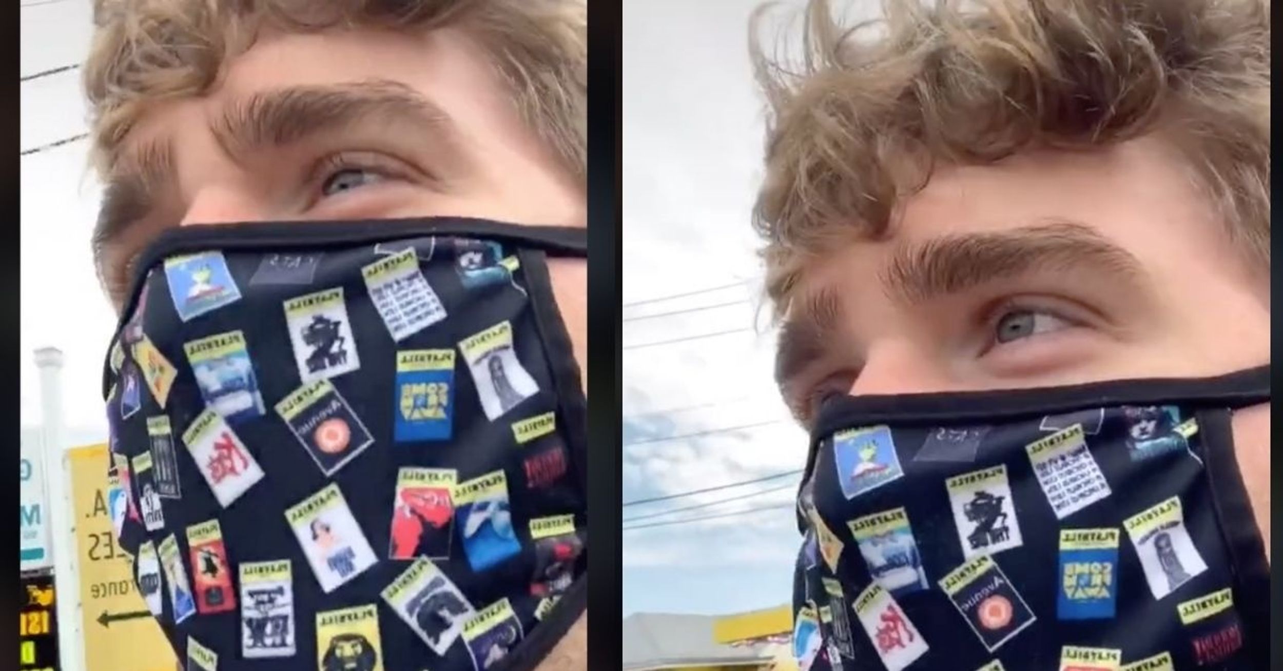 Bisexual Guy Comes Up With Genius Way Of Getting Homophobic Men To Wear Their Face Masks