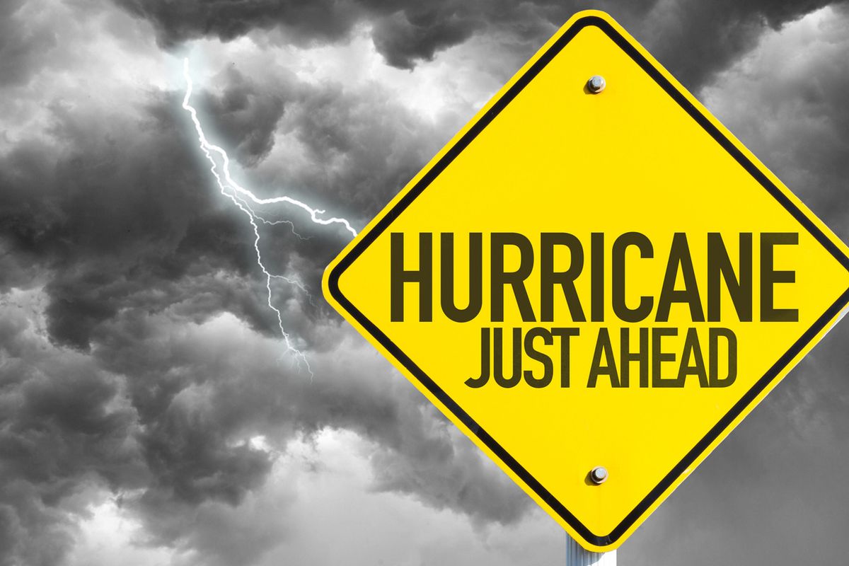 Hurricane sign