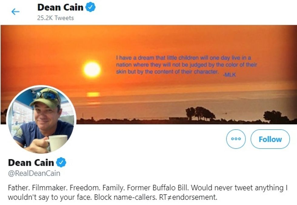 Dean Cain Twitter
