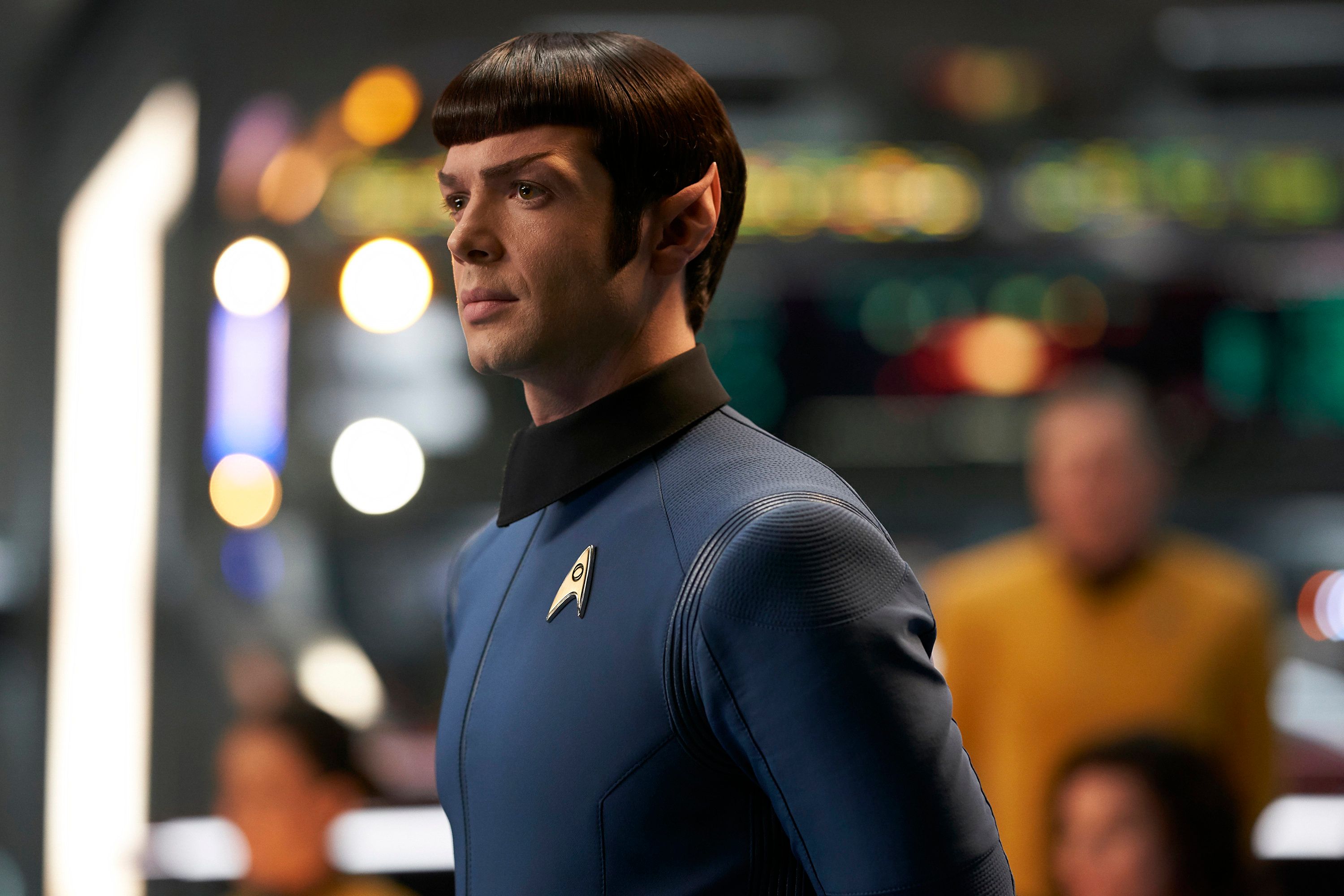 Ethan Peck as Spock on Star Trek: Discovery