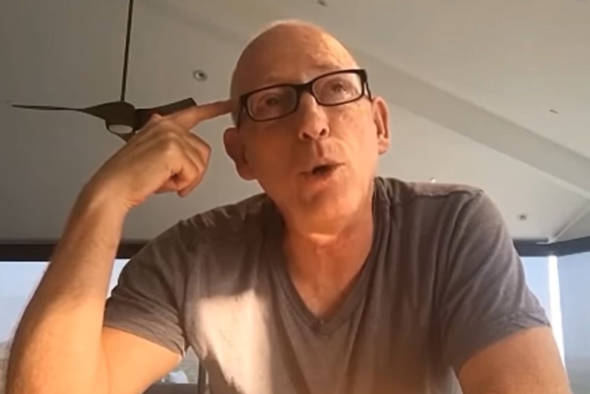 Weird Dilbert Guy Thinks ‘Shy’ Trump Voters Are Pulling Election Day Practical Joke