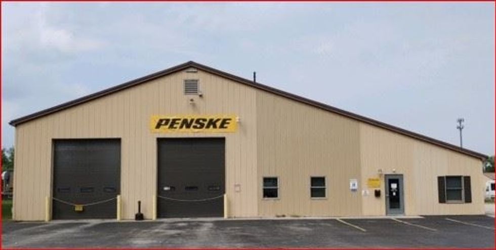 Penske facility in Norwalk, Ohio
