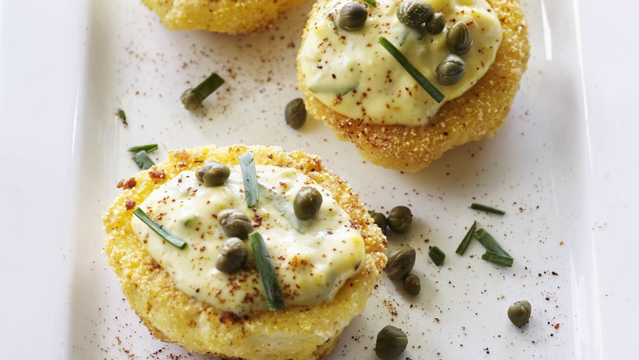 Fried deviled eggs are the recipe you want to make right now