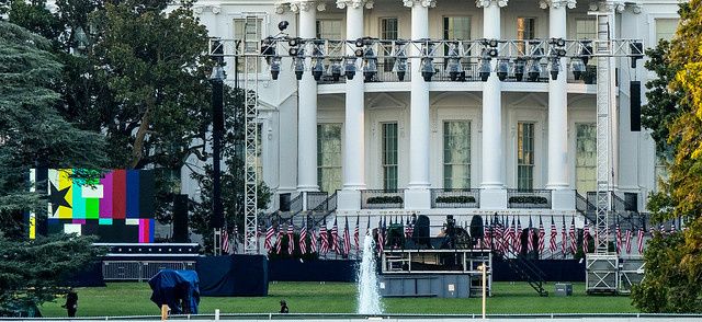 The White House before the RNC
