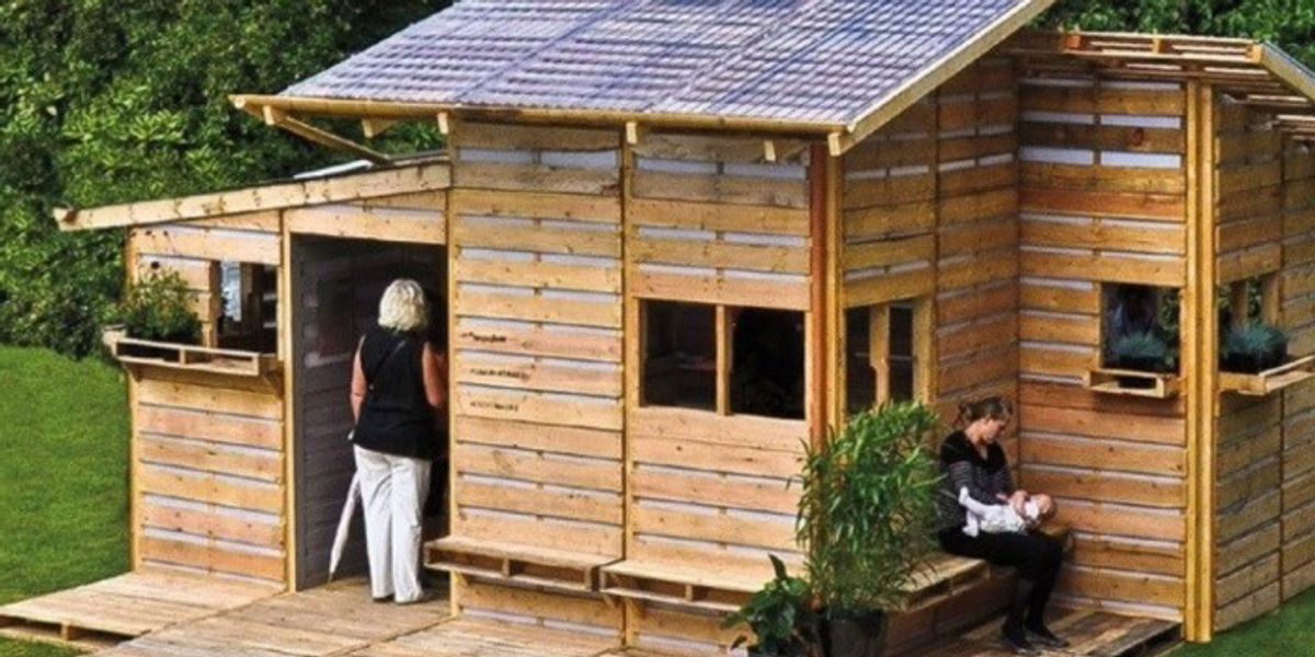 Meet The Emergency Pallet Home. It Can Be Built In Less Than A Day With