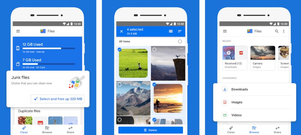 Files by Google app for Android