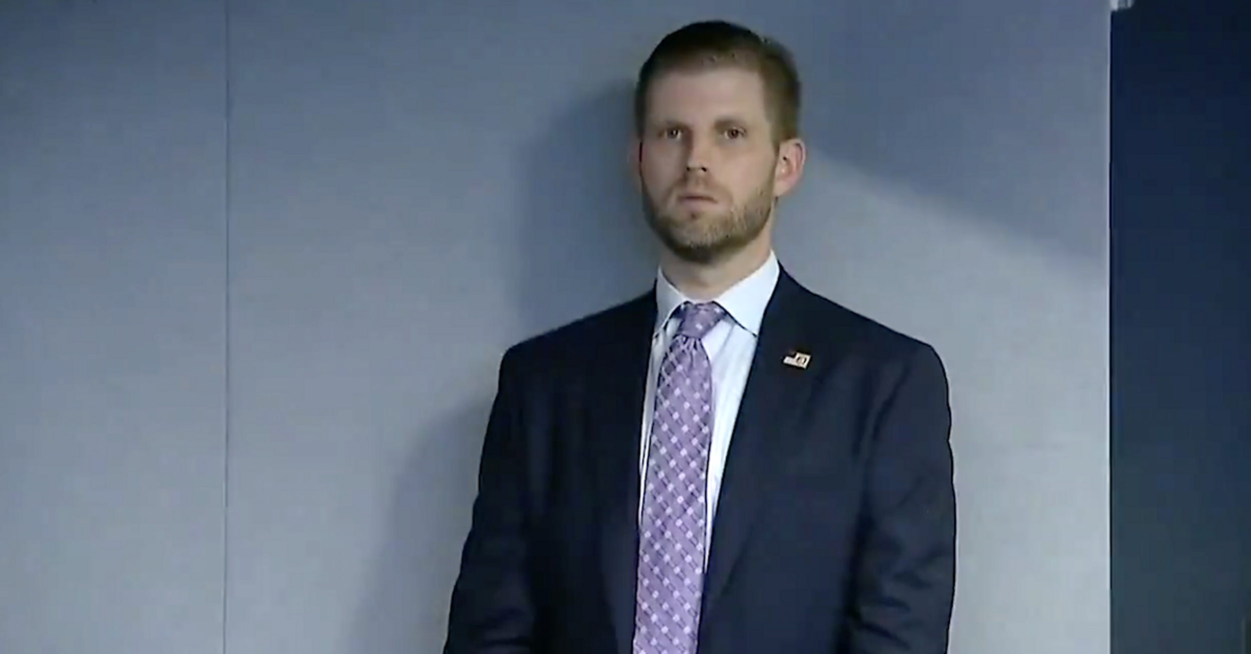 Eric Trump Was Randomly At A FEMA Meeting, And Everyone Is Totally Baffled As To Why