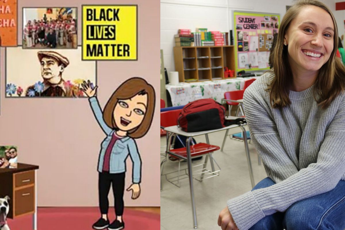 Texas teacher placed on leave after parents complained about her virtual 'Black Lives Matter' poster