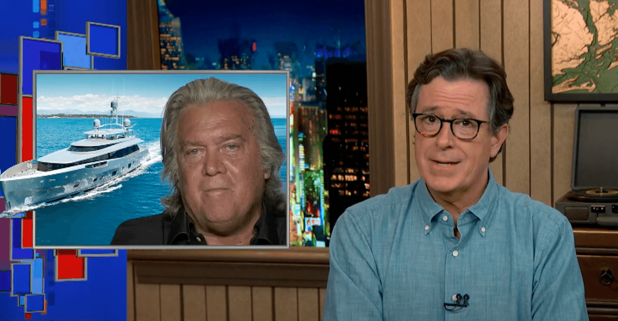 #EndorseThis: Why Steve Bannon's Arrest Was So Thrilling For Colbert