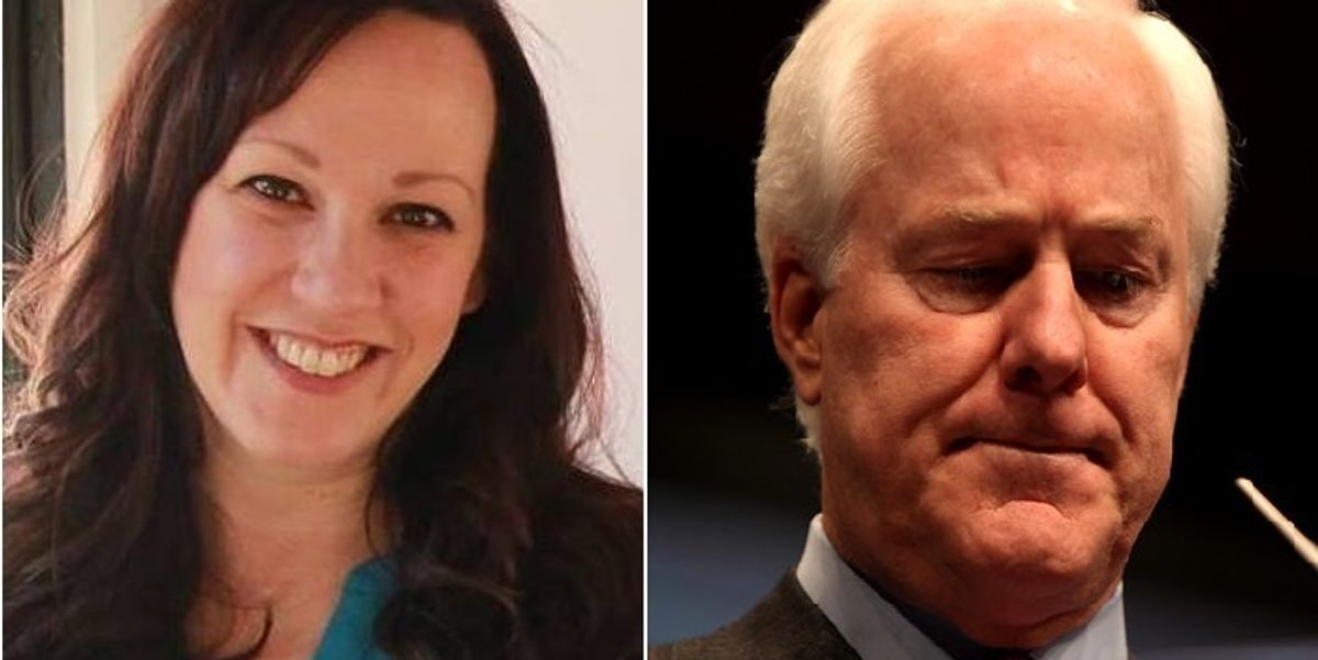 In Texas, MJ Hegar Hopes To Flush 'Big John' Cornyn Out Of US Senate