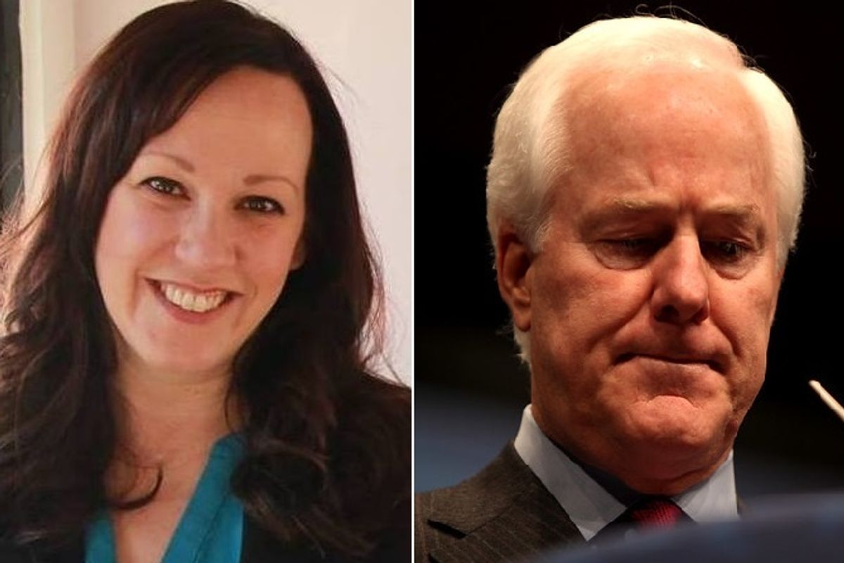 In Texas, MJ Hegar Hopes To Flush 'Big John' Cornyn Out Of US Senate