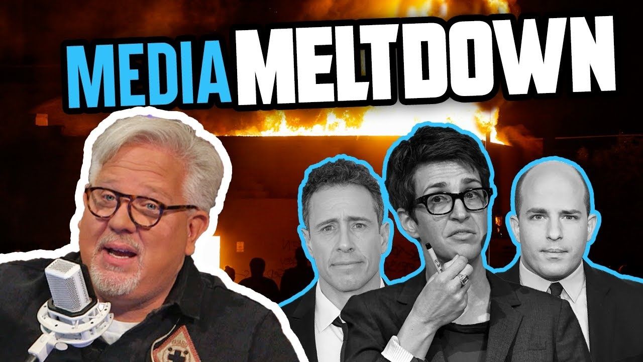 The media MELT DOWN after being called out for not covering Kenosha riots