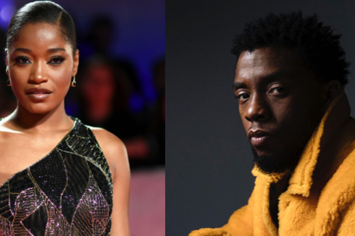 Keke Palmer and Chadwick Boseman