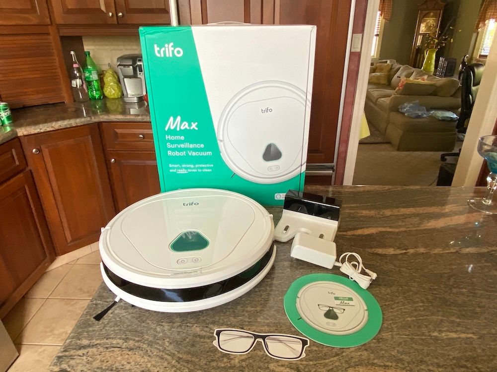 Trifo Max home surveillance robot vacuum review Gearbrain