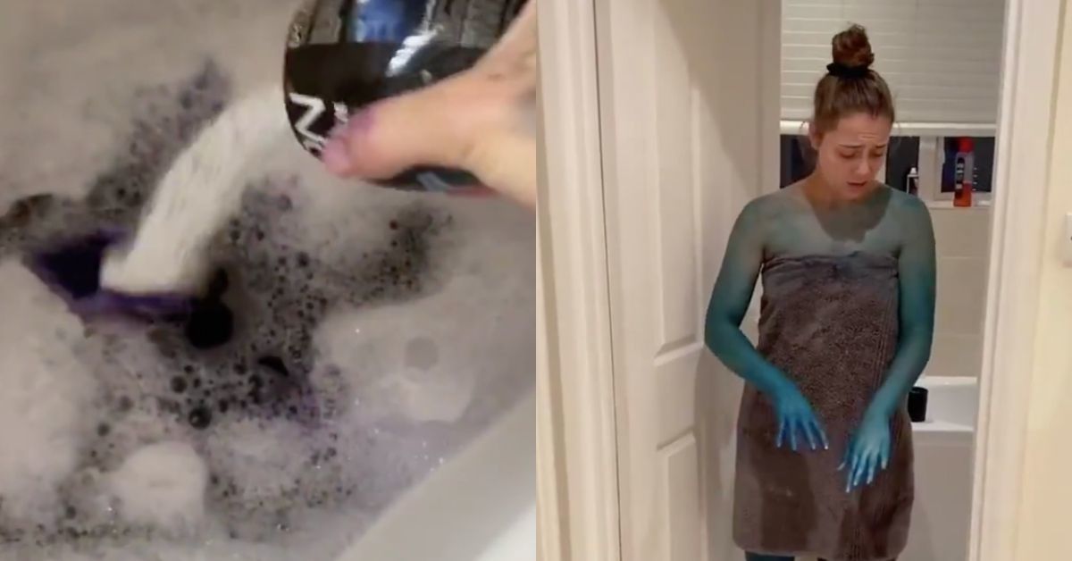 YouTuber Hit With Backlash For Dyeing His Girlfriend's Skin Blue In 'Humiliating' Prank