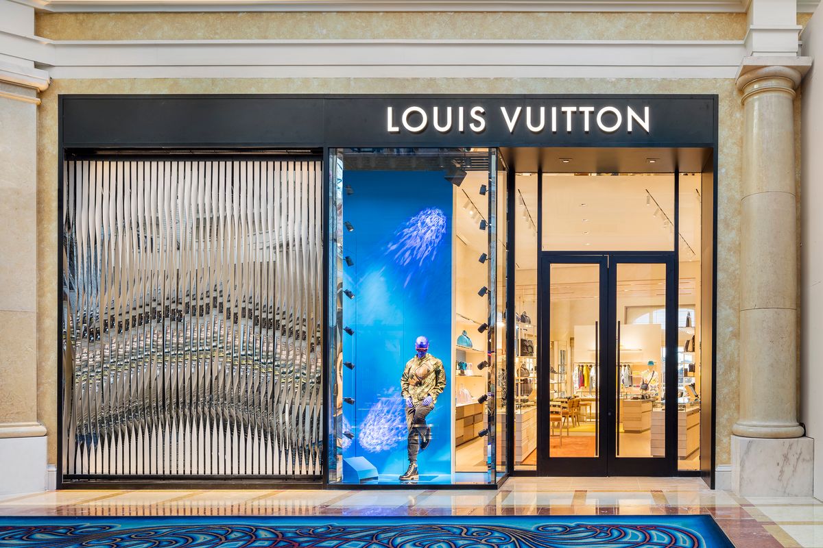 Louis Vuitton men's store