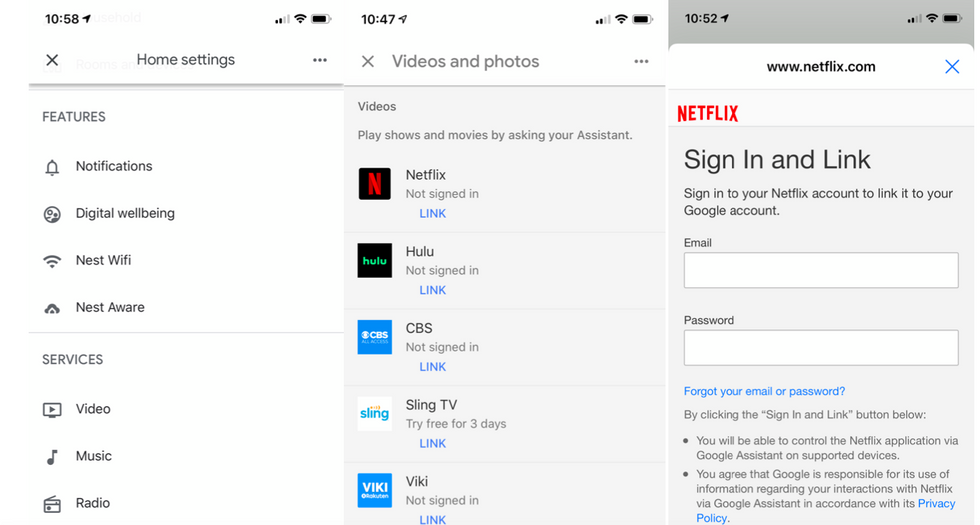 How to stream Netflix to Google Home displays: 4 basic steps - Gearbrain