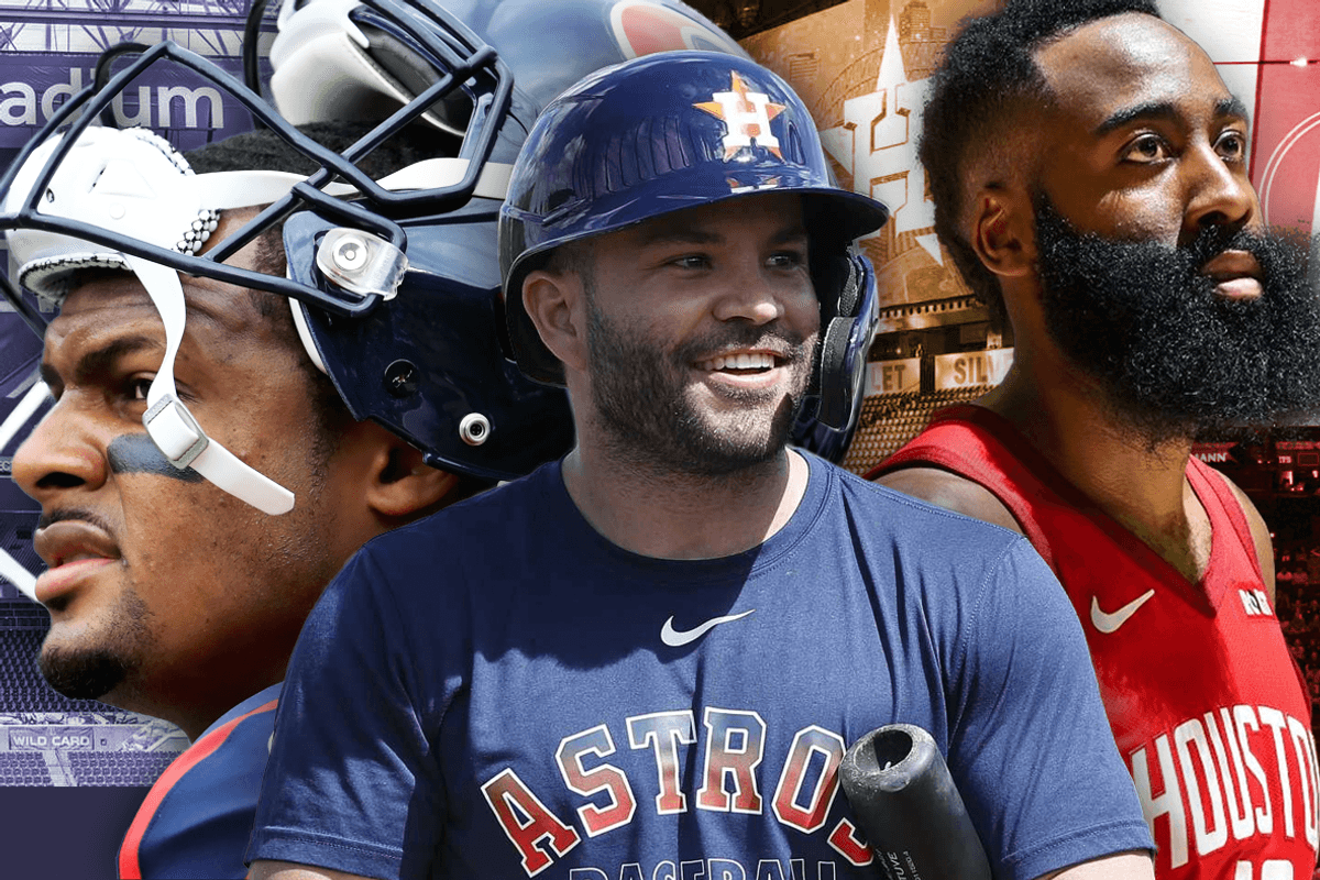 Texans Watson, Astros Altuve, Rockets Harden