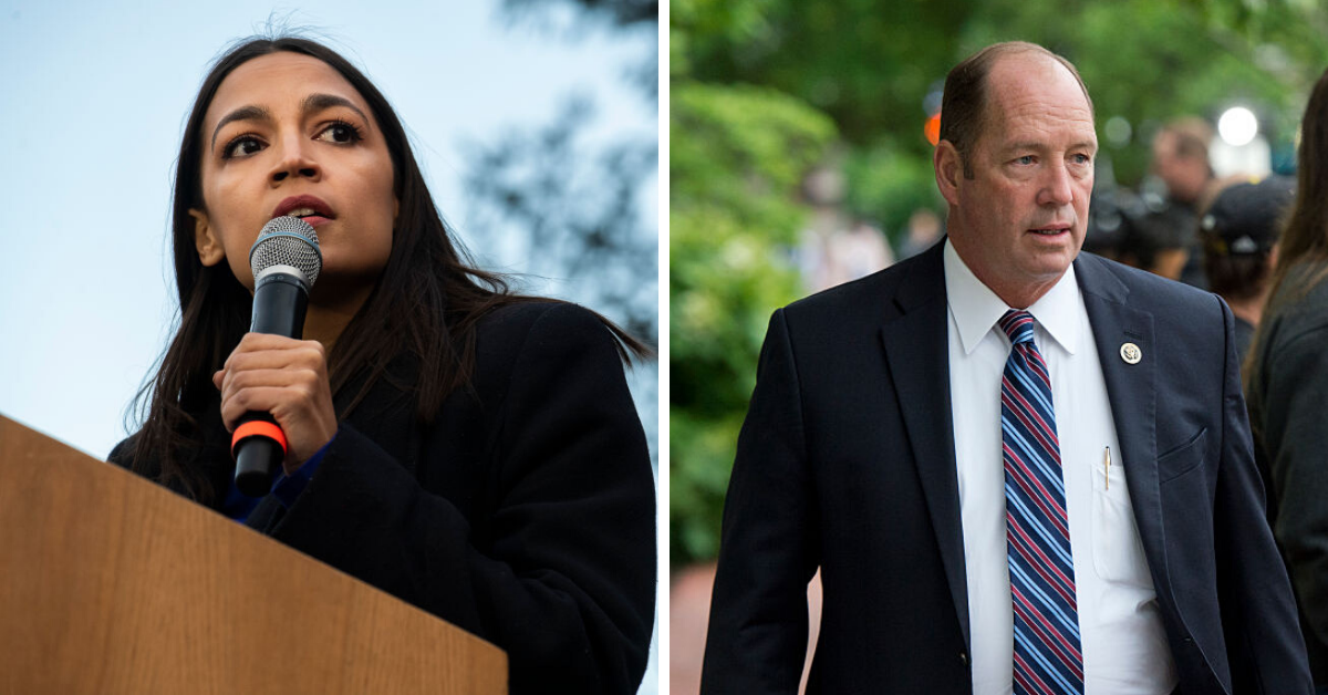 AOC Fires Back After GOP Congressman Called Her A 'F–king B-tch' On The Steps Of The Capitol