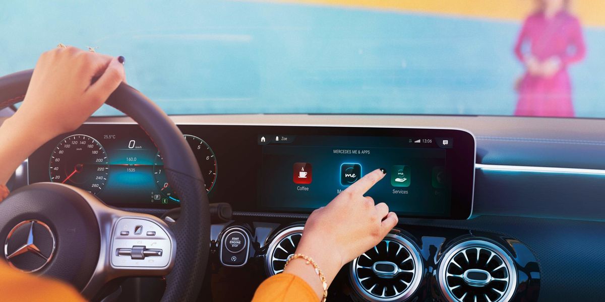 Mercedes MBUX Connected car, infotainment and app explained Gearbrain