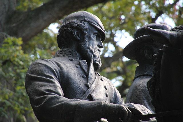 Confederate monument.