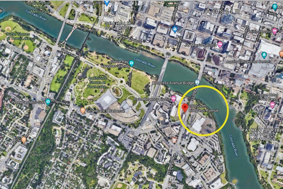 Prime downtown Austin waterfront property goes up for sale as longtime ad agency moves on