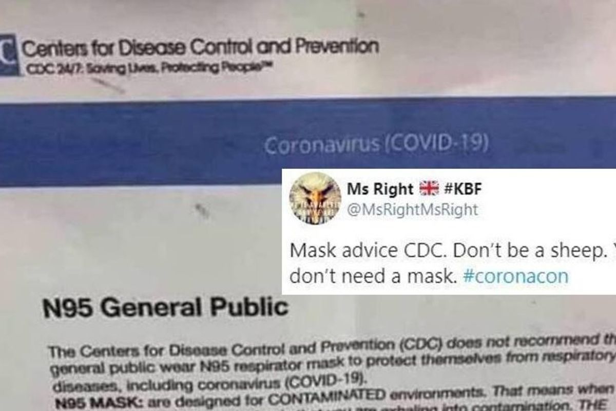 Anti-maskers are sharing a deadly coronavirus hoax on Facebook. Here's how to identify and stop it.