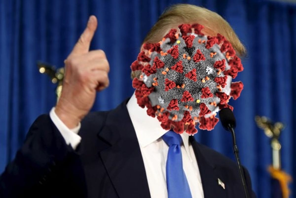 Trump Celebrates 200,000 Deaths By Spreading COVID Disinfo At Germapalooza MAGA Rally