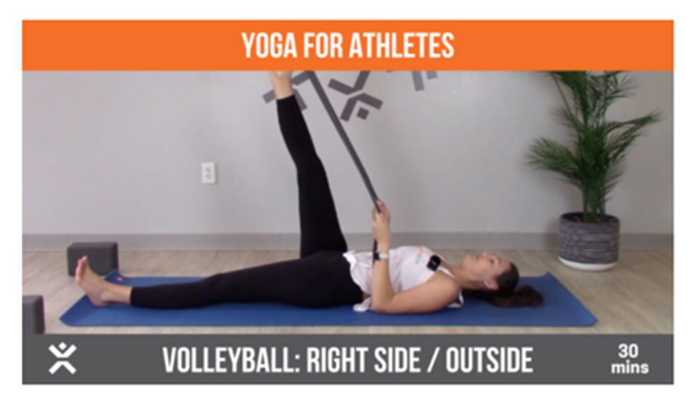 Yoga For Volleyball Athletes Presented By Yoga Athletex