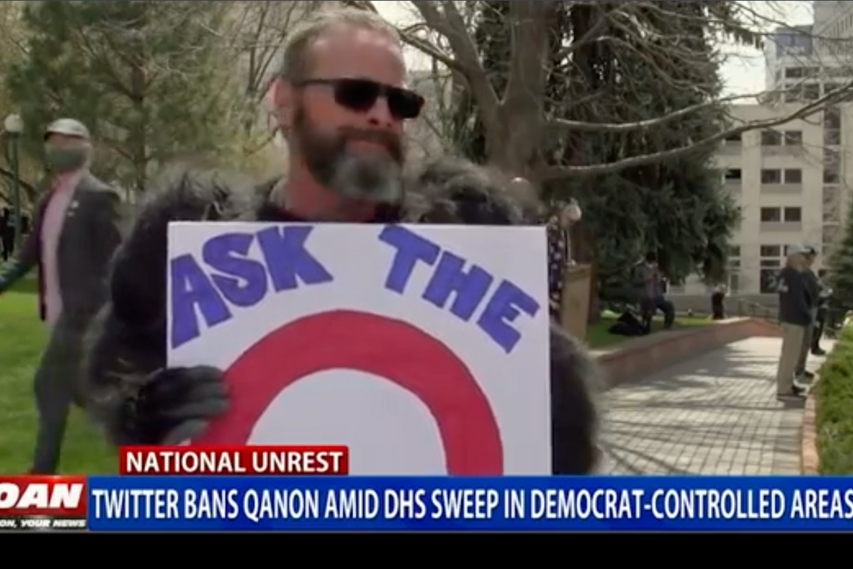 OAN Demands Twitter Stop Censoring QAnon Ideas Even They Won't Say On Air