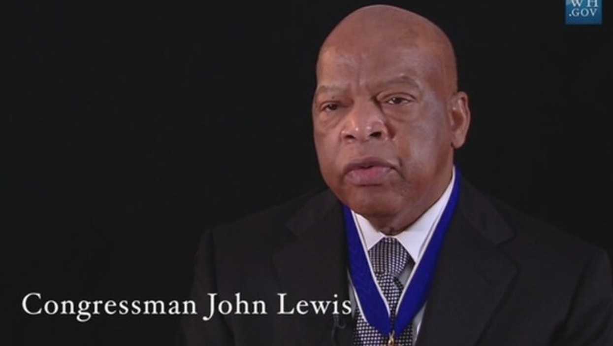 For John Lewis, We Will Carry On