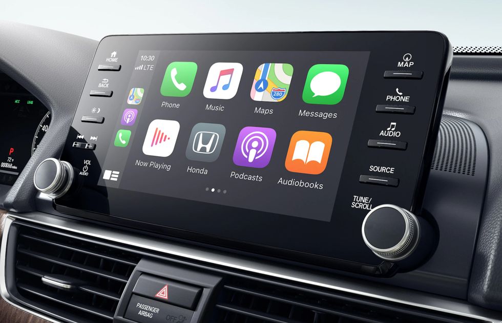 Apple CarPlay on a 2020 Honda Accord