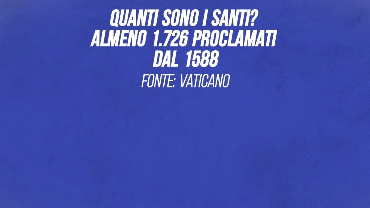 Quanti sono i Santi? Almeno 1.726 proclamati dal 1588