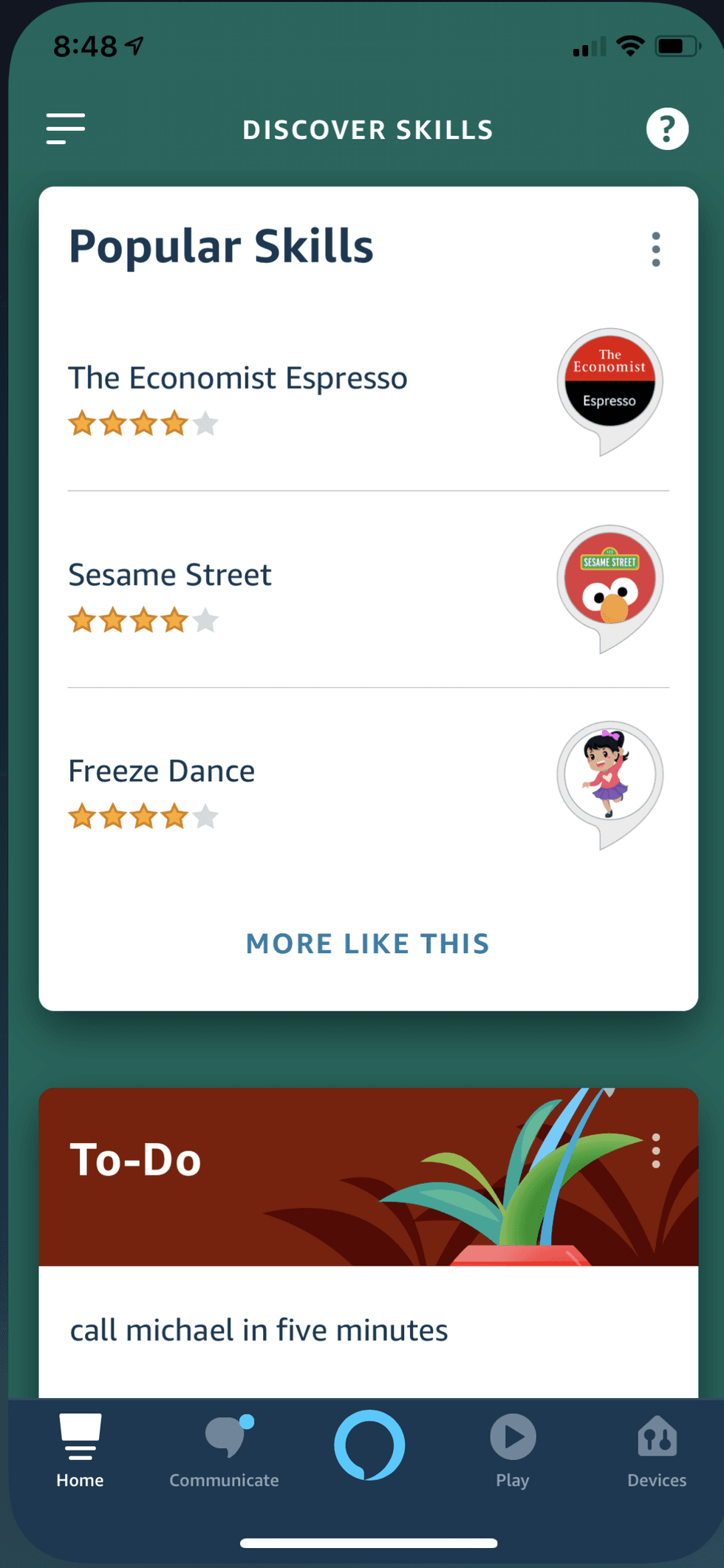 Amazon’s new Alexa app puts its own Skills front and center - Gearbrain