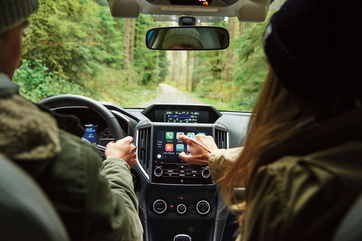 Subaru cars work with Apple CarPlay and Android Auto