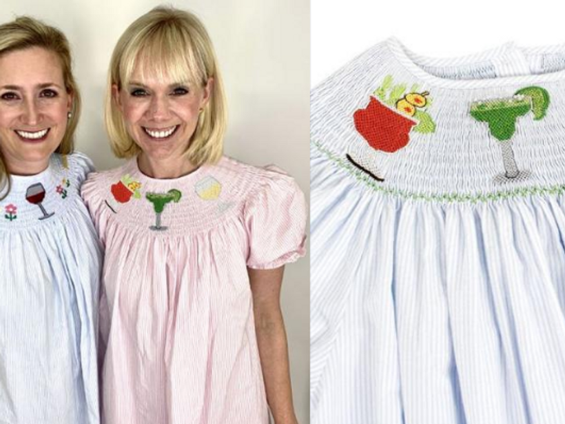 Matching smocked outfits for the whole family exist now, and