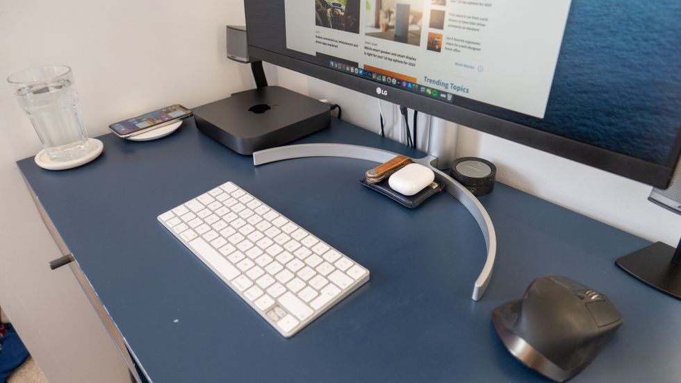 Compact desk for working from home