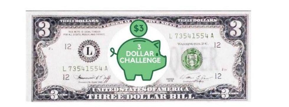 I May Be Wrapping Up A Chapter In My Life But I'm Helping Make An Impact With The 3 Dollar Challenge