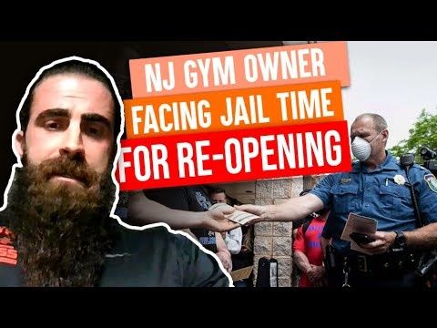 NJ gym owner ARRESTED for re-opening tells Glenn: 'I'm not afraid of TYRANTS'