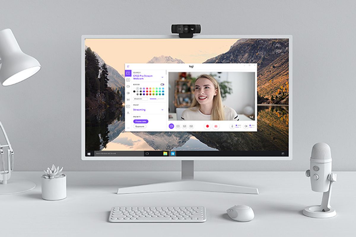 Logitech C922 webcam
